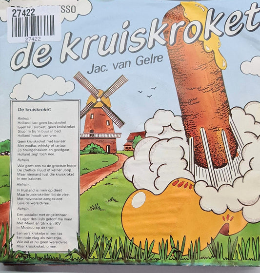 Jack van Gelre - Holland Lust Geen Kruiskroket 27422 Vinyl Singles Vinyl Goed / Hoes Goed