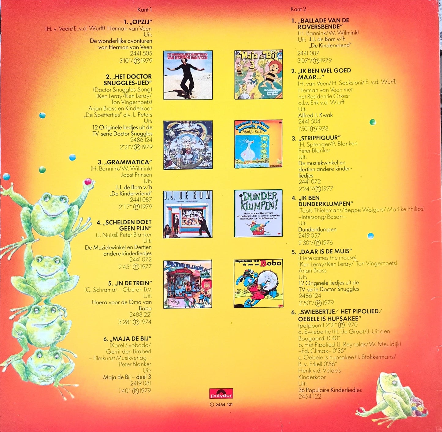 Various - Mijn Leukste Tv-vriendjes (LP) 48136 Vinyl LP Vinyl Goed / Hoes Goed