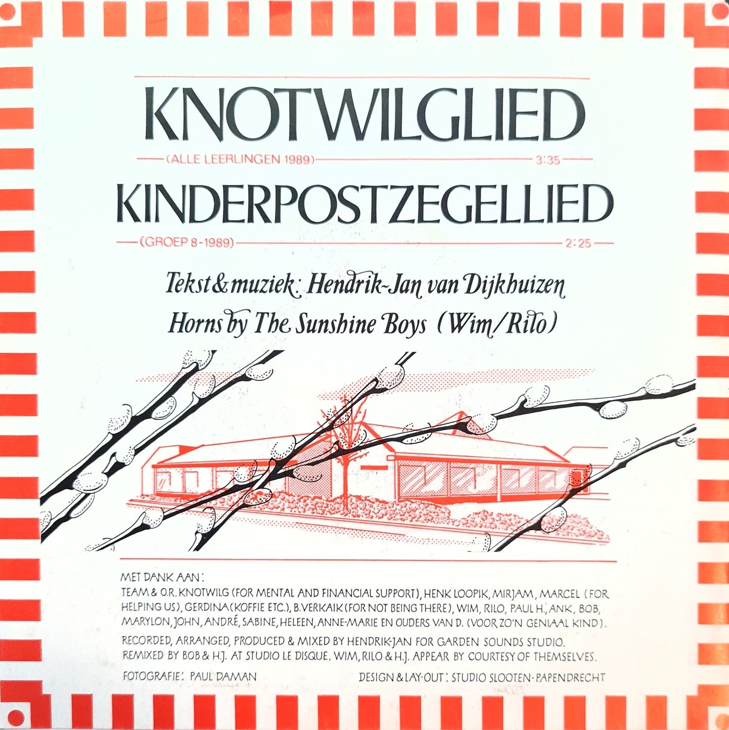 Leerlingen Knotwilg - Knotwilgelied 13098 Vinyl Singles Vinyl Goed / Hoes Goed