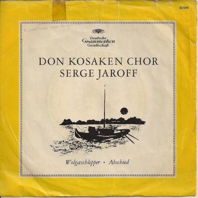 Don Kosaken Chor Serge Jaroff - Abendglocken Vinyl Singles Vinyl Zeer Goed / Hoesje Goed "VINYLSINGLES.NL"