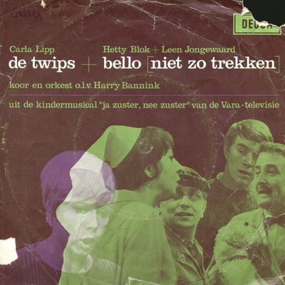 Carla Lipp - De Twips Vinyl Singles Vinyl Zeer Goed / Hoesje Goed "VINYLSINGLES.NL"