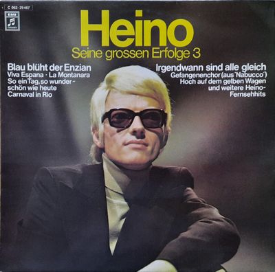 Heino - Seine Grossen Erfolge 3 (LP) Vinyl LP Vinyl Zeer Goed / Hoesje Goed "VINYLSINGLES.NL"
