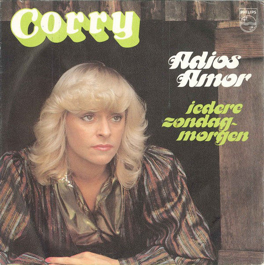 Corry - Adios Amor 37595 Vinyl Singles Vinyl Goed / Hoes Goed