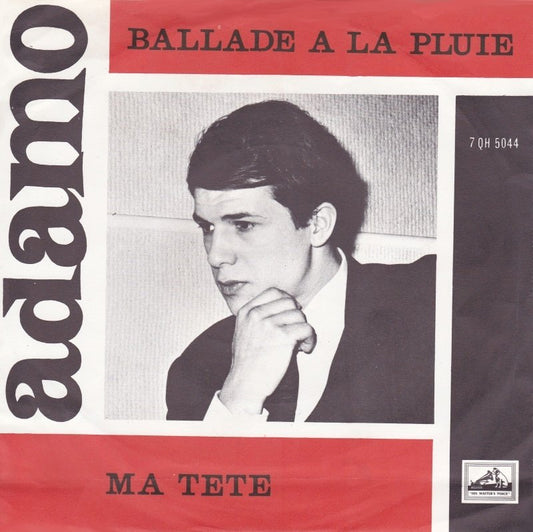 Adamo - Ballade À La Pluie 38154 Vinyl Singles Vinyl Goed / Hoes Goed