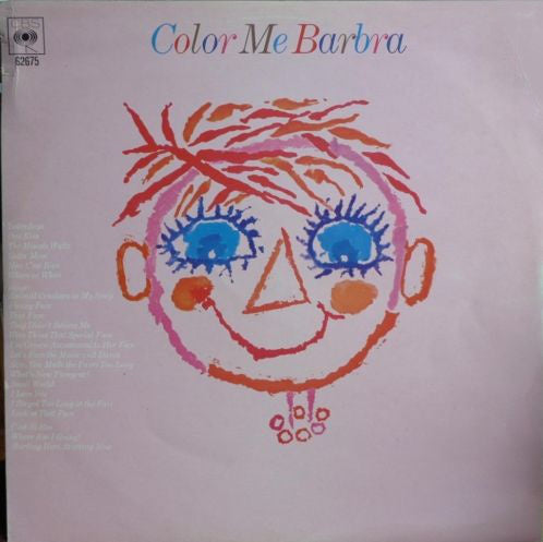 Barbra Streisand - Color Me Barbra (LP) Vinyl LP Vinyl Zeer Goed / Hoesje Goed "VINYLSINGLES.NL"