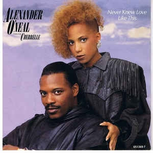 Alexander O'Neal Featuring Cherrelle - Never Knew Love Like This 11618 Vinyl Singles Vinyl Goed / Hoes Goed