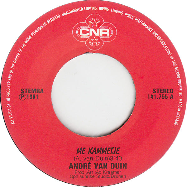 André van Duin / Jut & Jul Me Kammetje / Ik Heb 'M Nog Wel 39310