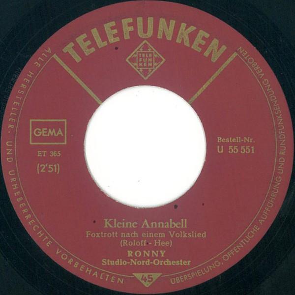 Ronny - Kleine Annabell 06353 Vinyl Singles Vinyl Goed / Hoes Generic
