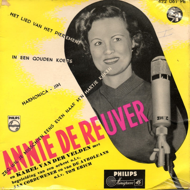 Annie de Reuver En Karel van der Velden - Het Lied Van Het Pierement 11308 Vinyl Singles EP Vinyl Goed / Hoes Goed
