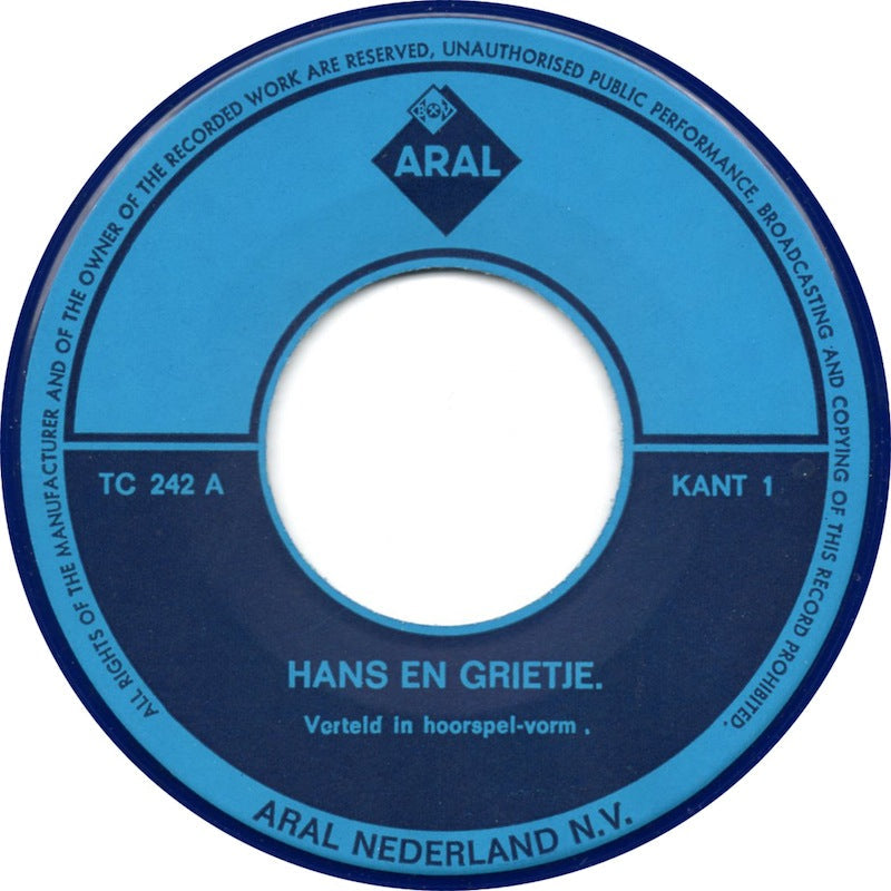 Unknown Artist - Hans En Grietje (ARAL) 43503 Vinyl Singles Vinyl Goed / Hoes Goed
