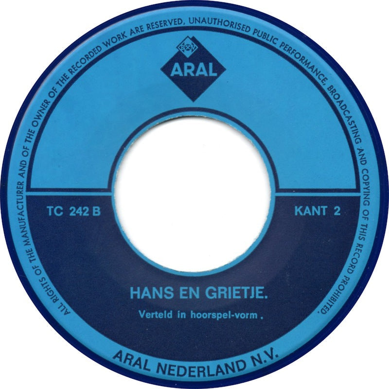 Unknown Artist - Hans En Grietje (ARAL) 43503 Vinyl Singles Vinyl Goed / Hoes Goed