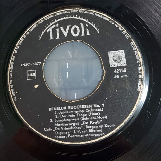Benelux Successen No.1 11802 Vinyl Singles Vinyl Goed / Hoes Goed
