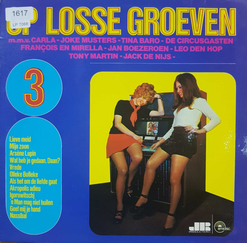 Various - Op Losse Groeven 3 (LP) 41168 Vinyl LP Vinyl Goed / Hoes Goed