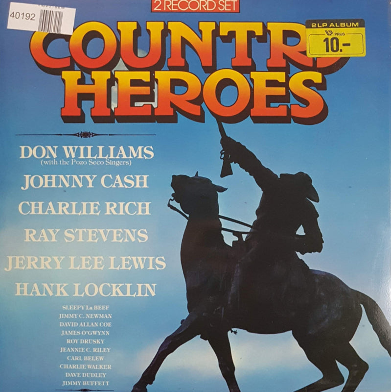 Various - Country Heroes (LP) 40192 Vinyl LP Vinyl Goed / Hoes Goed