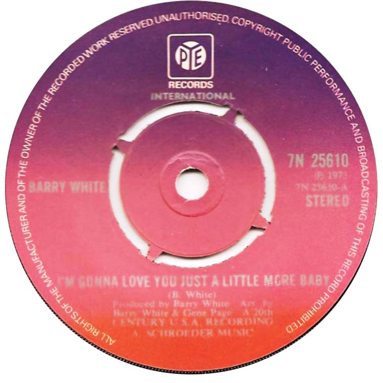 Barry White – Ich werde dich noch ein bisschen mehr lieben, Baby 31579