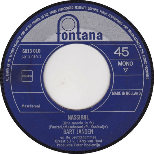 Bart Jansen - Nassibal 41786 Vinyl Singles Vinyl Goed / Hoes Generic