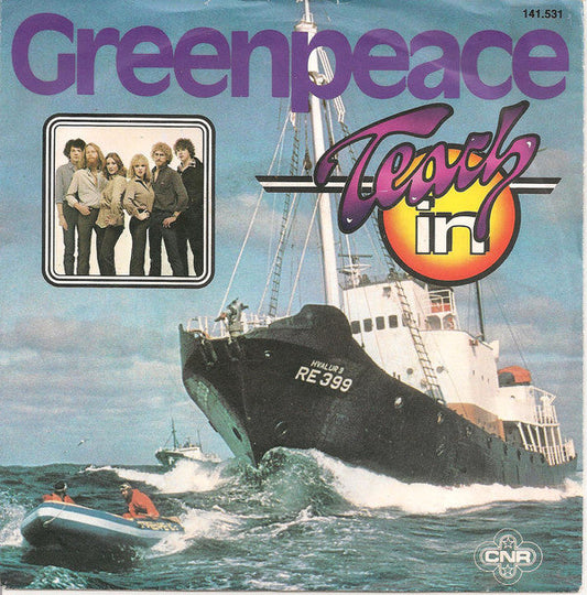 Teach-In - Greenpeace Vinyl Singles Vinyl Goed / Hoes Goed