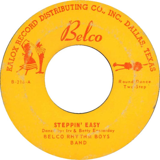 Belco Rhythm Boys - Steppin' Easy 19906 Vinyl Singles Vinyl Goed / Hoes Generic