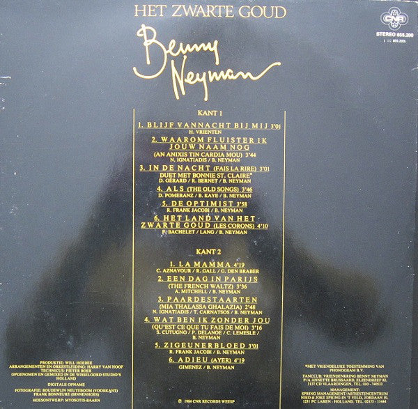 Benny Neyman – The Black Gold (LP) 51004