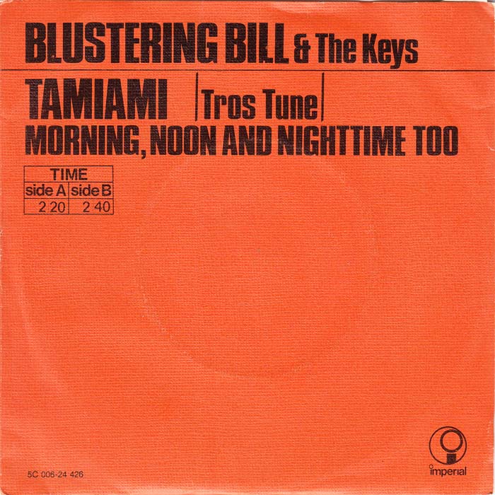 Blustering Bill And The Keys - Tamiami 08482
