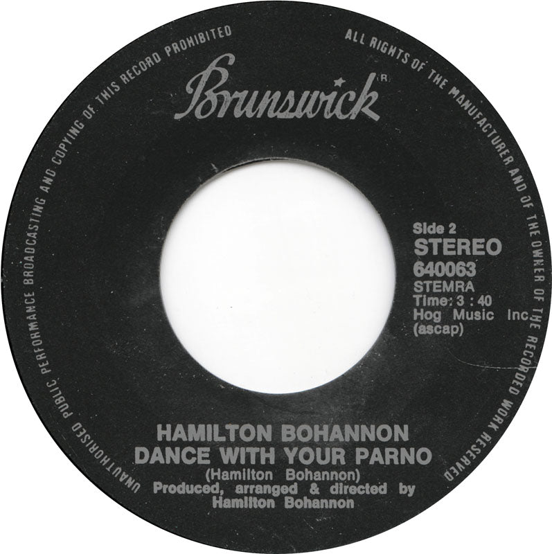 Bohannon - Foot Stompin Music 15295 Vinyl Singles Vinyl Goed / Hoes Goed