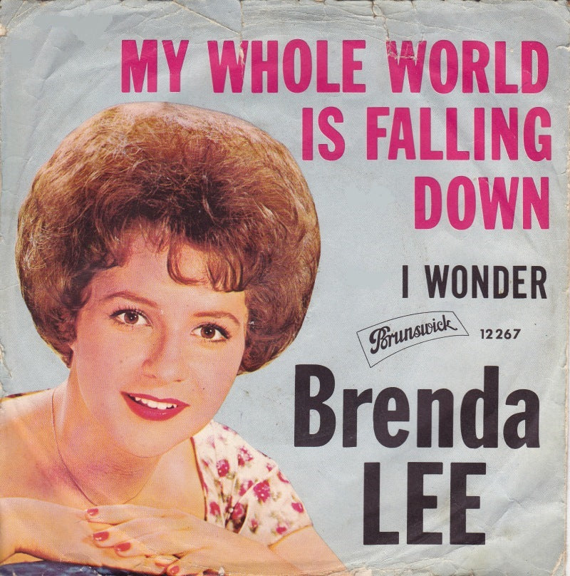 Brenda Lee - I Wonder 16259 Vinyl Singles Vinyl Goed / Hoes Goed
