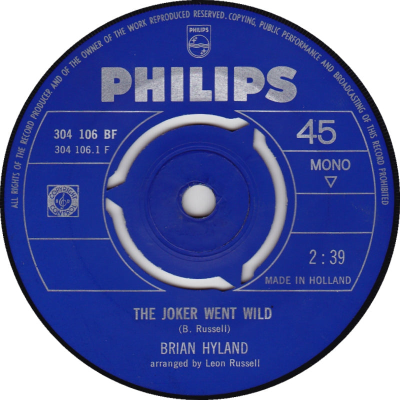 Brian Hyland - The Joker Went Wild 34117