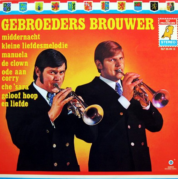 Gebroeders Brouwer - Gebroeders Brouwer (LP) Vinyl LP Vinyl Zeer Goed / Hoesje Goed "VINYLSINGLES.NL"