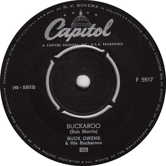 Buck Owens And His Buckaroos - Buckaroo 37443 Vinyl Singles Vinyl Goed / Hoes Generic