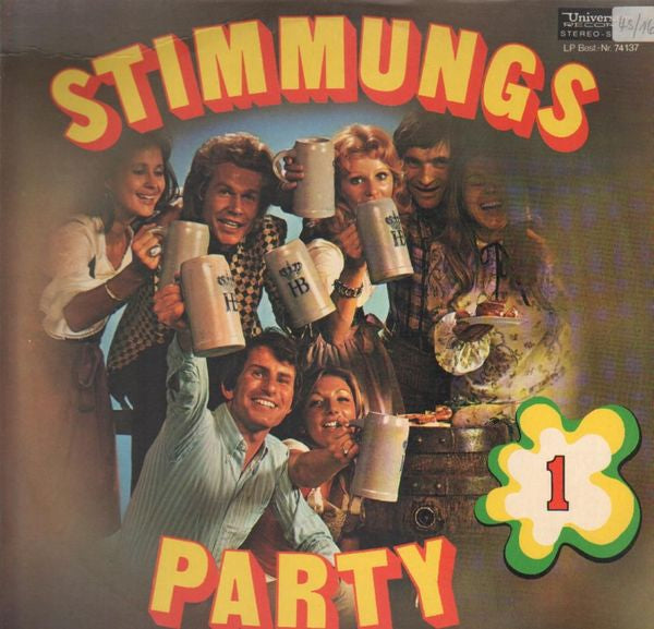 Various - Stimmungs Party (LP) 44090 Vinyl LP Vinyl Goed / Hoes Goed