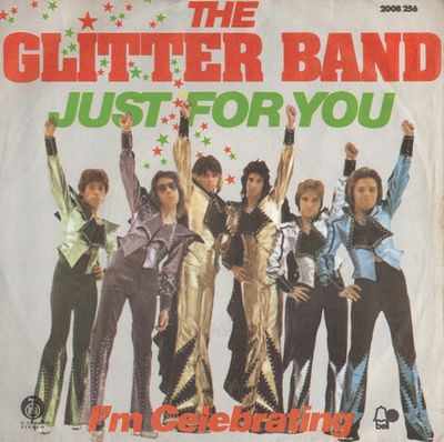 Glitter Band - Just For You Vinyl Singles Vinyl Zeer Goed / Hoesje Goed "VINYLSINGLES.NL"