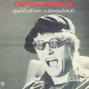 Captain Sensible - Glad It's All Over 15048 Vinyl Singles Vinyl Goed / Hoes Goed