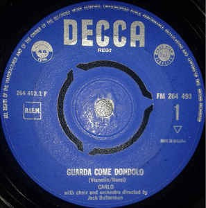 Carlo - Guarda Come Dondolo 16328 Vinyl Singles Vinyl Goed / Hoes Goed