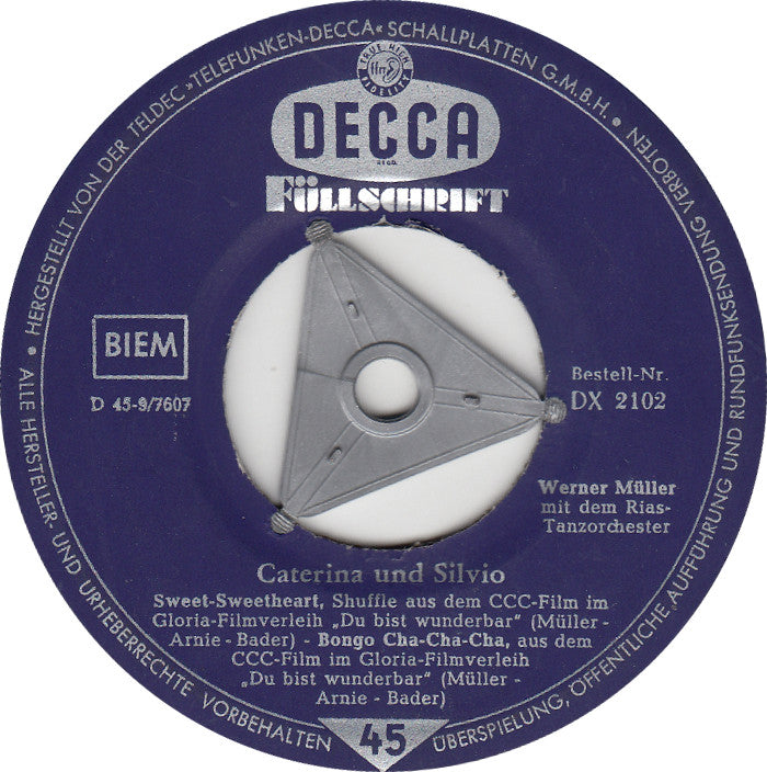 Caterina Und Silvio - Es War In Portugal Im Mei 15277 Vinyl Singles EP Vinyl Goed / Hoes Goed