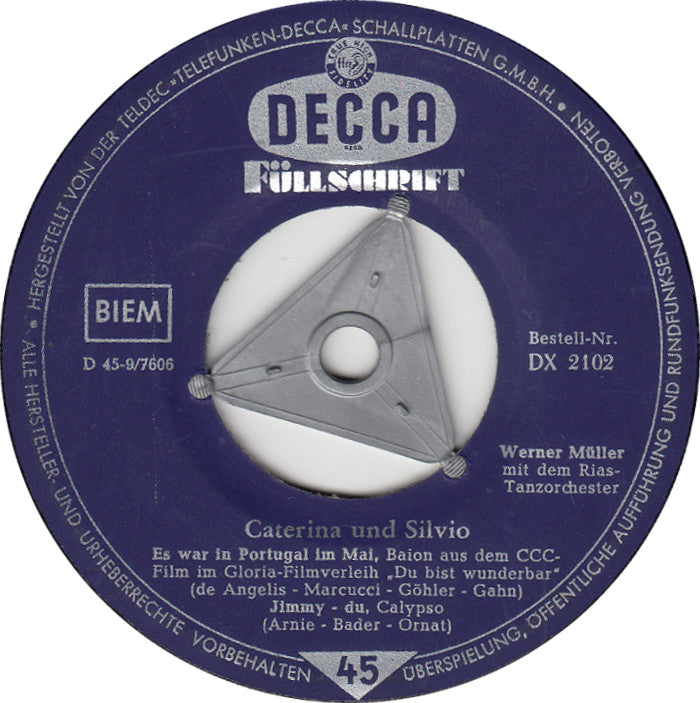 Caterina Und Silvio - Es War In Portugal Im Mei 15277 Vinyl Singles EP Vinyl Goed / Hoes Goed