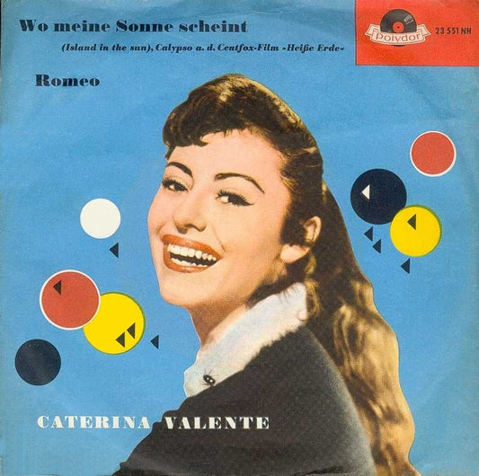 Caterina Valente - Wo Meine Sonne Scheint 16260 Vinyl Singles Vinyl Goed / Hoes Goed