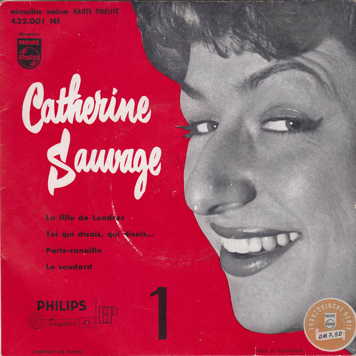 Catherine Sauvage - La Fille De Londres (EP) 23276