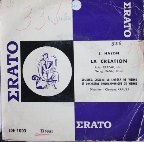 Joseph Haydn - La creation (extraits) 05510 Vinyl Singles Vinyl Goed / Hoes Goed