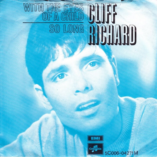 Cliff Richard - With The Eyes Of A Child 08554 Vinyl Singles Vinyl Goed / Hoes Goed