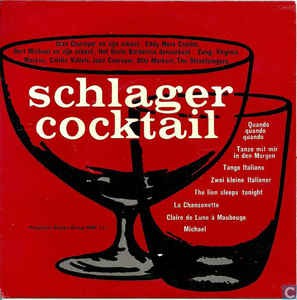 Various - Schlager Cocktail 07301 Vinyl Singles EP Vinyl Goed / Hoes Goed