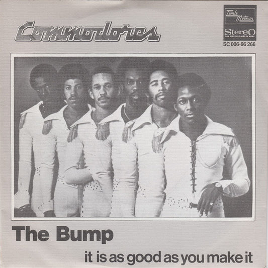 Commodores - The Bump 28283 Vinyl Singles Vinyl Goed / Hoes Goed