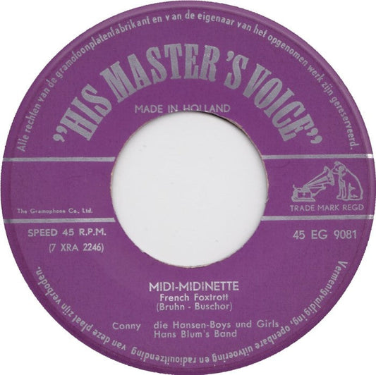 Conny Froboess - Midi-Midinette 21839 Vinyl Singles Vinyl Goed / Hoes Goed