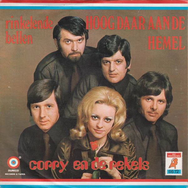 Corry En De Rekels - Hoog Daar Aan De Hemel Vinyl Singles Vinyl Zeer Goed / Hoesje Goed "VINYLSINGLES.NL"