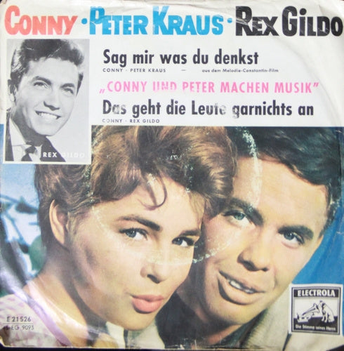 Conny / Peter Kraus / Rex Gildo - Sag Mir Was Du Denkst 05026 Vinyl Singles Vinyl Goed / Hoes Slecht