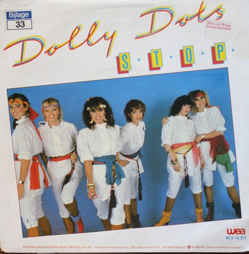 Dolly Dots - S.T.O.P. Vinyl Singles Vinyl Goed / Hoes Goed