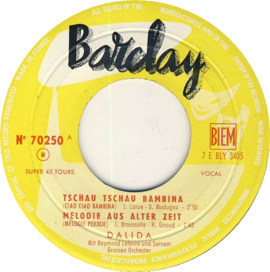 Dalida - Scoubidou 39999 Vinyl Singles Vinyl Goed / Hoes Generic