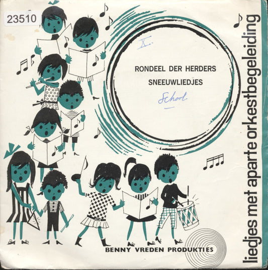 Benny Vreden - Rondeel der herders 23510 Vinyl Singles Vinyl Goed / Hoes Goed