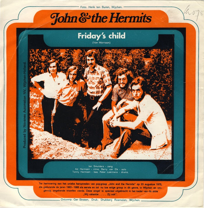Aalsburg Stompers - Buddy's Habits Vinyl Singles Vinyl Zeer Goed / Hoesje Goed "VINYLSINGLES.NL"