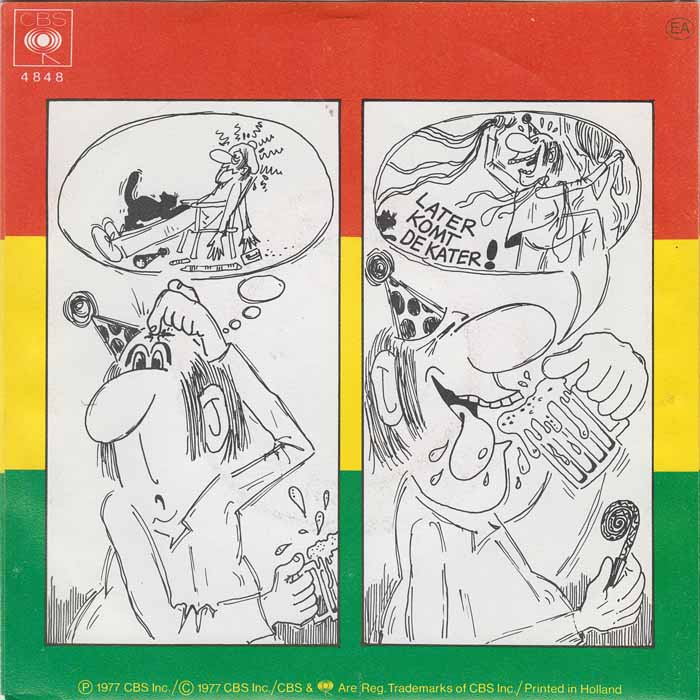 Deurzakkers - Later Komt De Kater 18075 Vinyl Singles Vinyl Goed / Hoes Goed