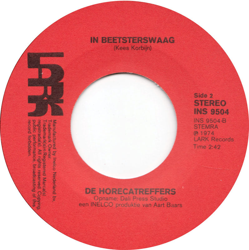 Horecatreffers - Maling Aan De Aktie... Neem 'N Taxi 09816 Vinyl Singles Vinyl Goed / Hoes Goed